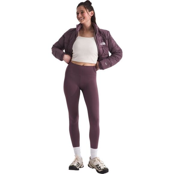 New The North Face Women's Hydrenalite 600 Down Puffer Hooded Jacket XL Mauve - Picture 4 of 7